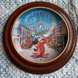 Walt Disney World 25th Anniversary collector plate
